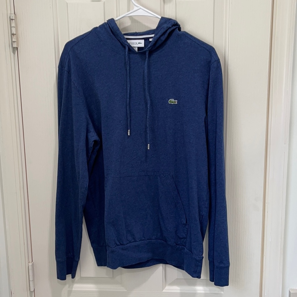 Men’s large lacoste hoodie